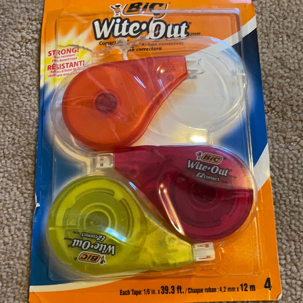 white out tape